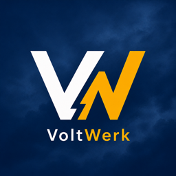 Beispiel-App-Icon Elektrobetrieb VoltWerk